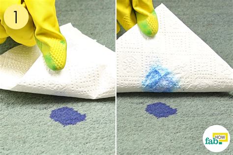 blotting paper vs towel.